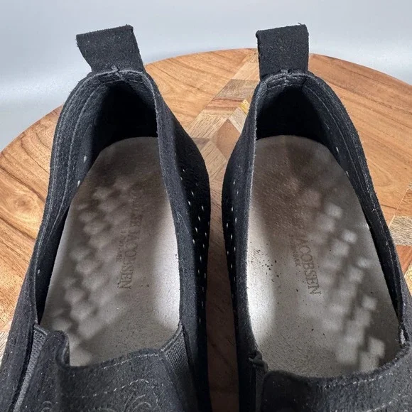 Ilse Jacobsen Hornbak Size‎ 39 9 Tulip Shoes Slip on Black Comfort - Picture 7 of 8